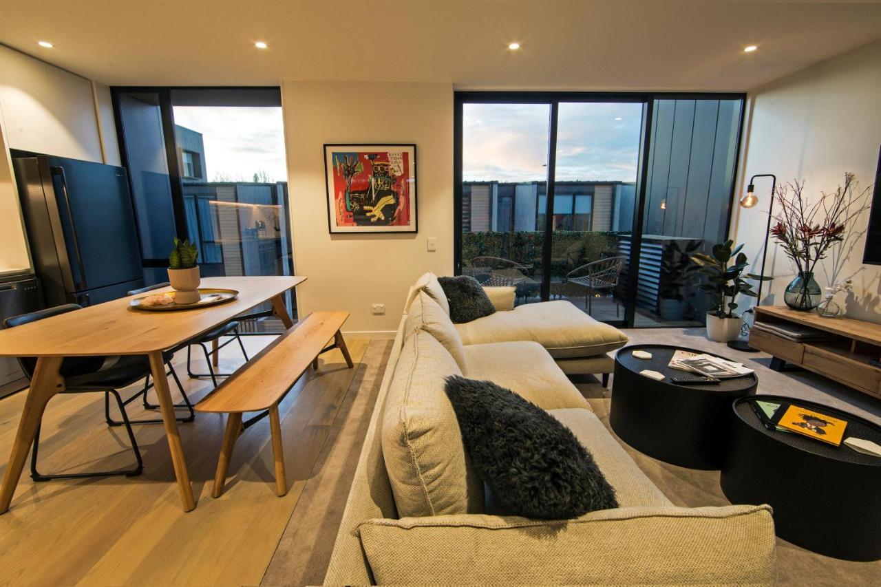 Funk In The City - Luxury Laneway Apartment With Single Garage クライストチャーチ エクステリア 写真